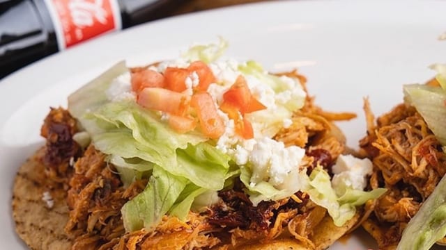 47. Tinga Tostadas.