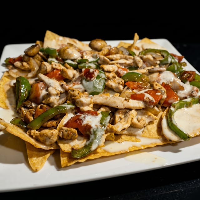 64. Fajita Nachos.