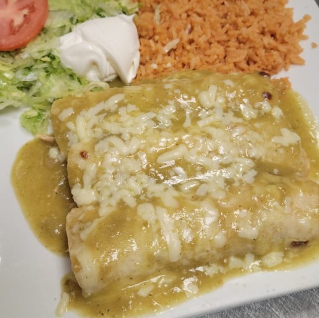 151. Enchiladas Suizas.