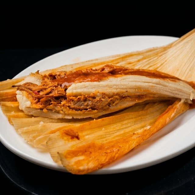 91. Chicken Tamale.