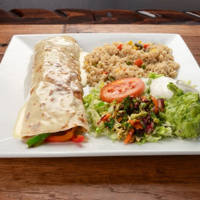 159. Burrito Grande Vegetariano.