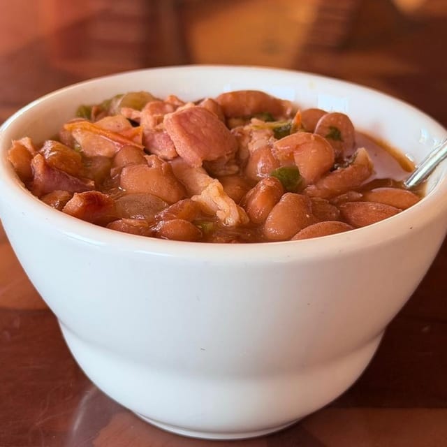New! Frijoles Charros.