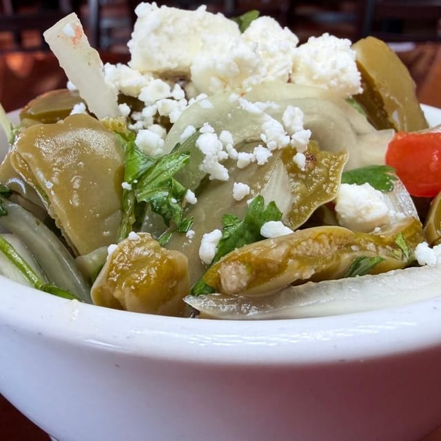 New! Nopales Salad (Cactus).