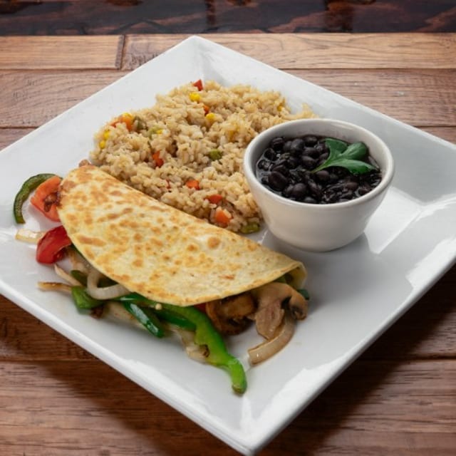 157. Quesadilla Vegetables.