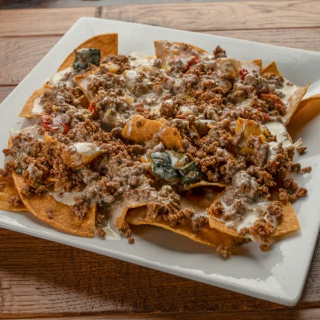 60. Beef Nachos.