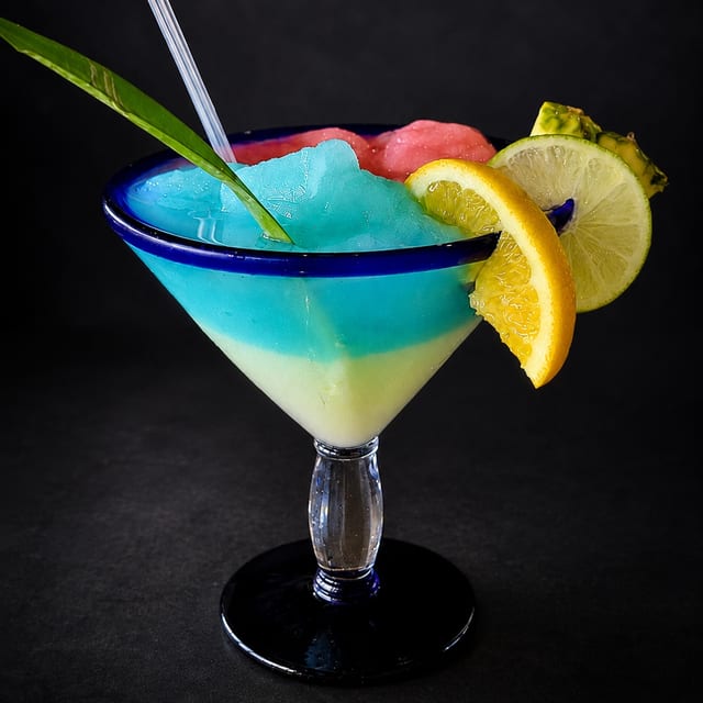 Patriotic margarita.