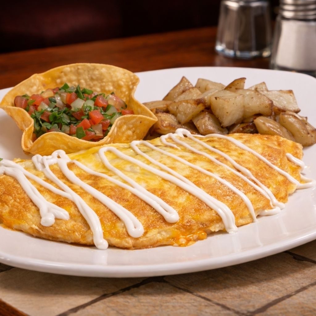 Omelette Mexicano.
