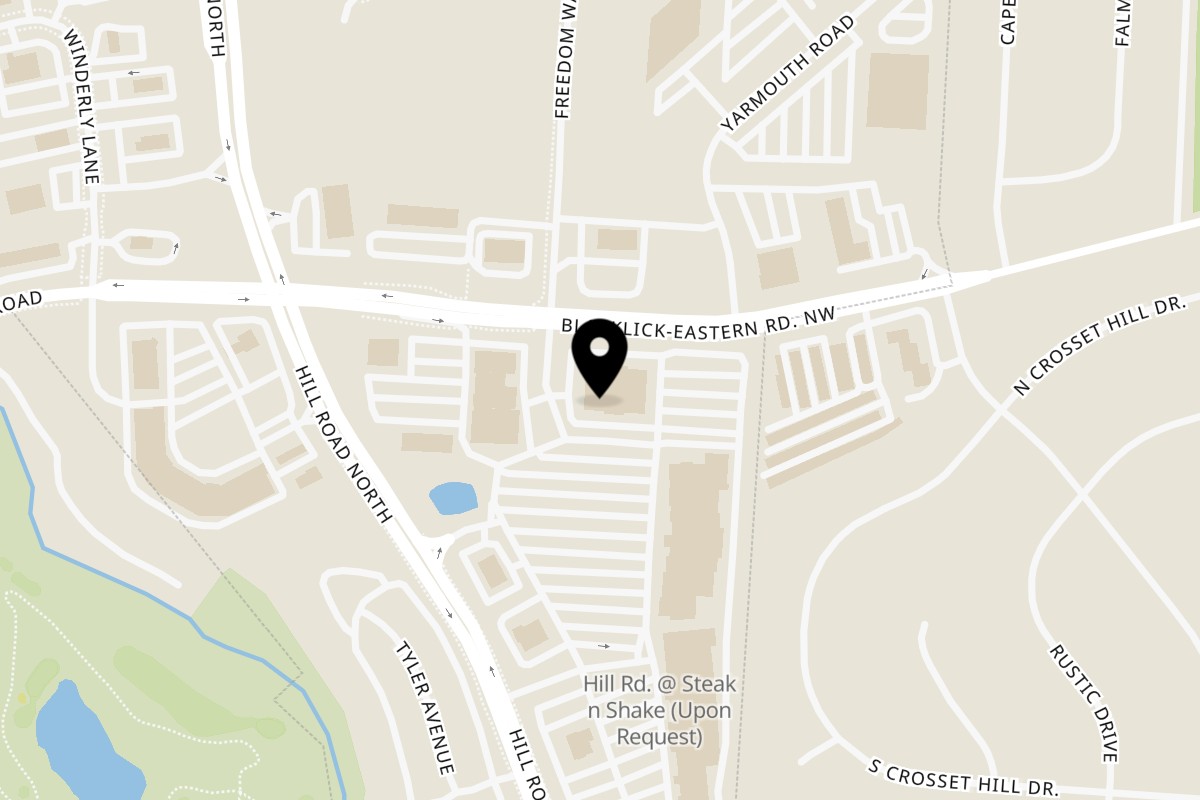 Map showing the location of El Vaquero El Vaquero - Pickerington (614) 501-7125 on 10503 Blacklick-Eastern Rd NW Suite 100 in Pickerington